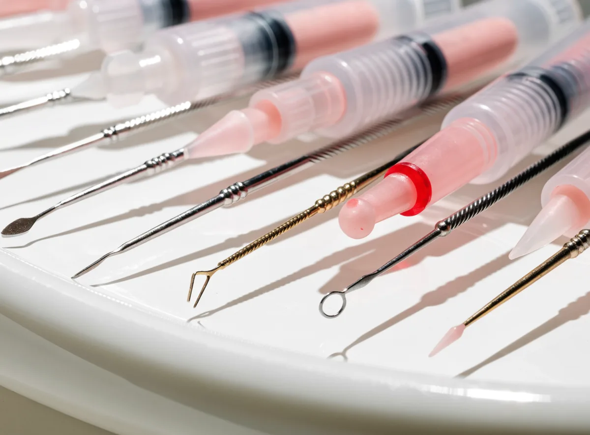 Composite resin instruments (illustrative)