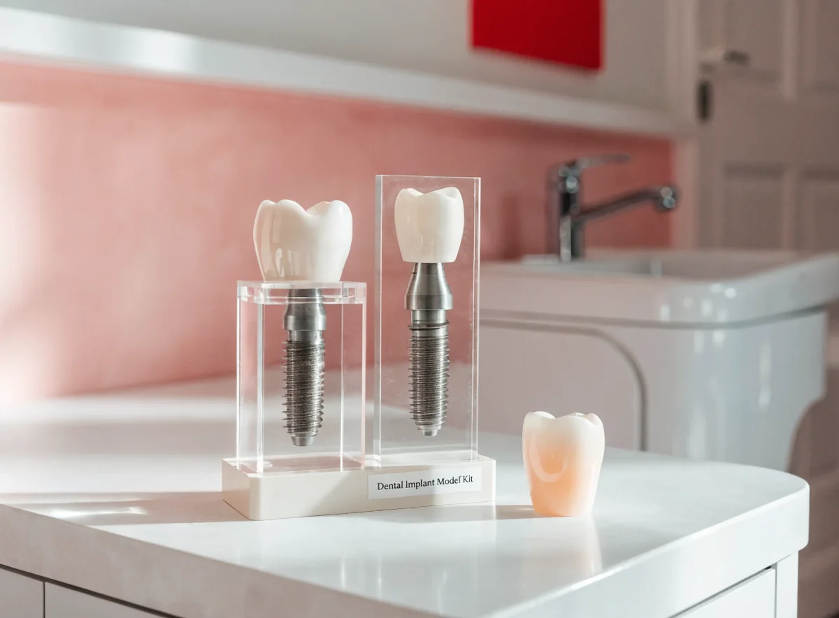 Dental implants at Plux Dental, Taman Melawati (illustrative)